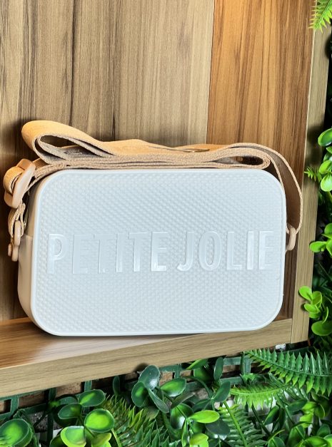 bolsa petite jolie smash bag white/bege jp11172