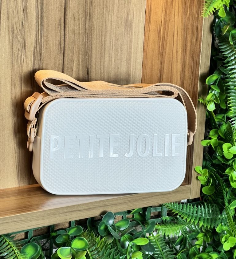 bolsa petite jolie smash bag white/bege jp11172