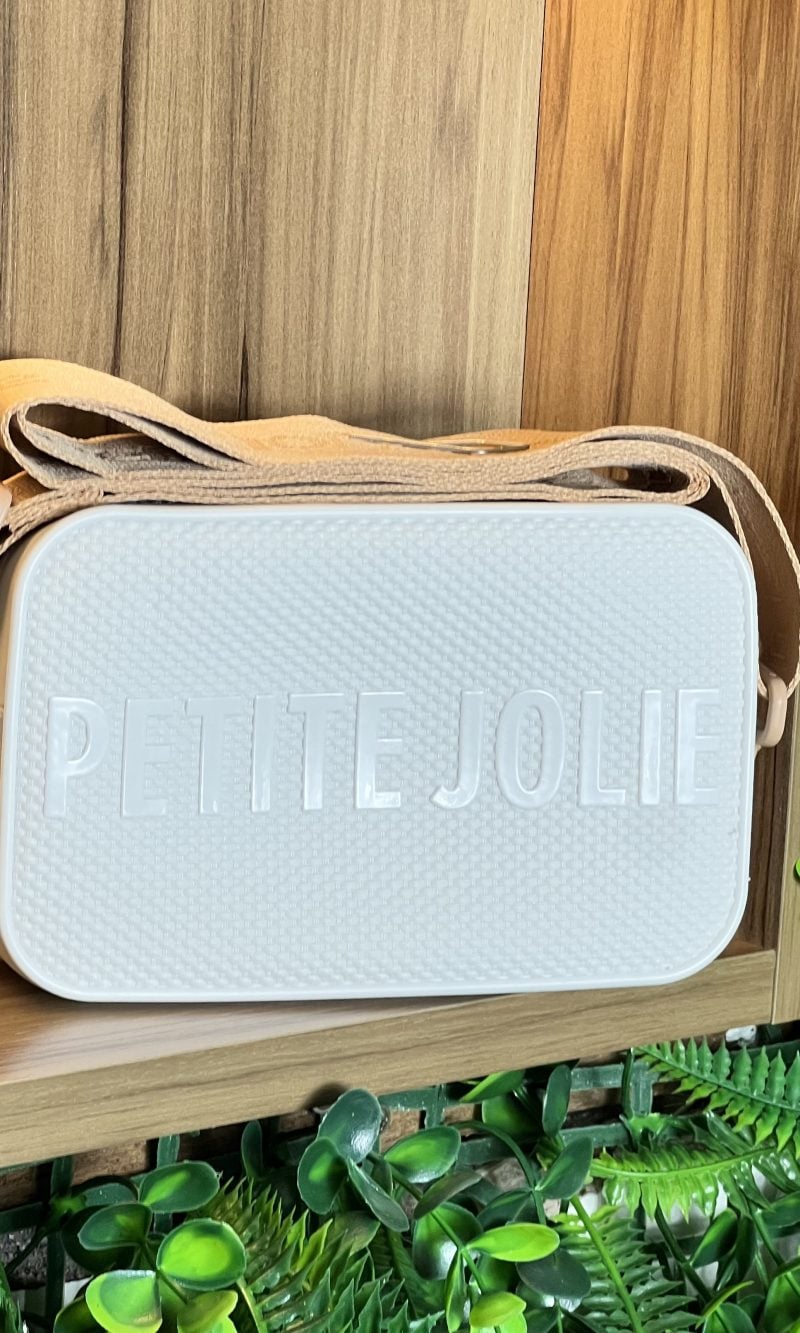 bolsa petite jolie smash bag white/bege jp11172
