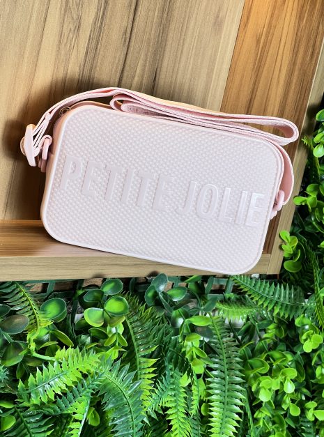 bolsa petite jolie hobby bege/preto pj11126