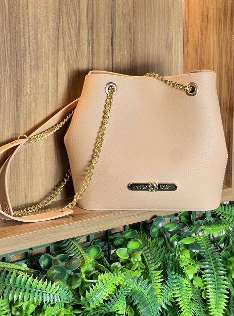 bolsa petite jolie mini ash bege