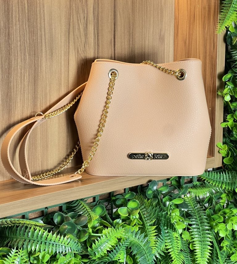 bolsa petite jolie mini ash bege