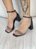 sandália salto strass preto via marte 105 001 02