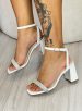 sandália salto strass branco via marte 105 001 02