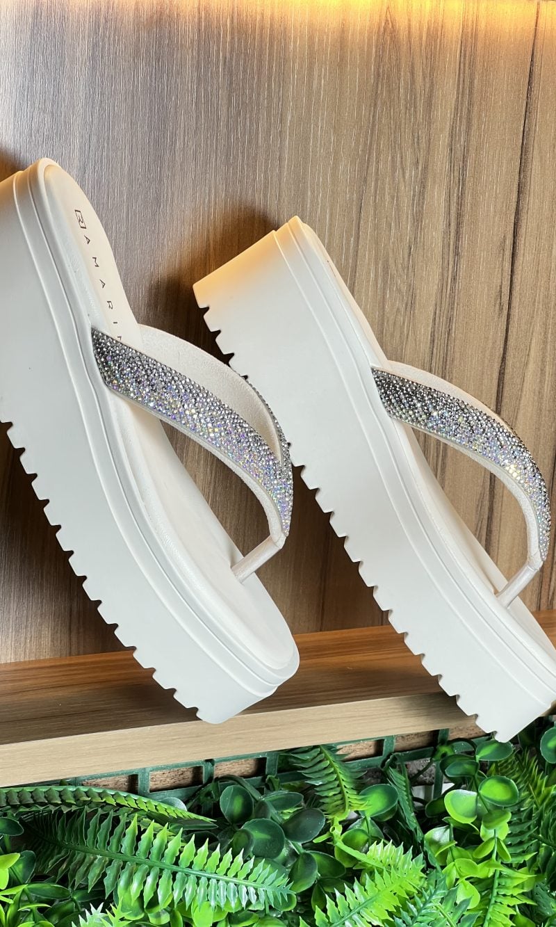 chinelo plataforma branco off ramarim 24 45231 chinelo plataforma branco off ramarim 24 45231