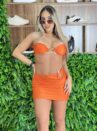 conjunto verão laranja