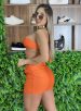 conjunto verão laranja