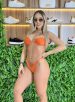 conjunto verão laranja