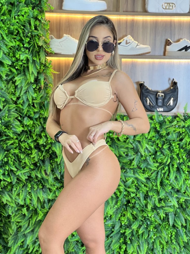 biquini milena bege biquini milena bege