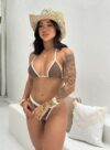 biquini guarujá marrom/bege