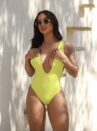 body maiô malibu verde lima