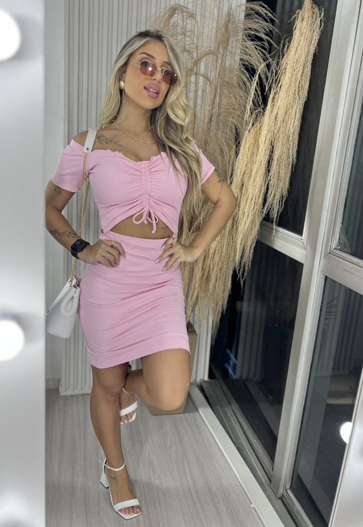 cropped drapeado picô donna chica rosa bb cropped drapeado picô donna chica rosa bb