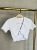 cropped transpassado donna chica branco