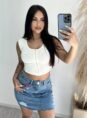 cropped chanda preto