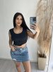 cropped chanda preto