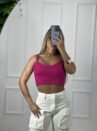 top alcinha donna chica rosa pink