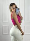 top alcinha donna chica rosa pink