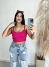 top alcinha pink donna chica
