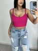 top alcinha pink donna chica