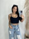top alcinha preto donna chica