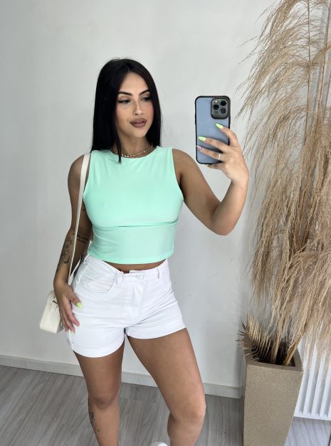 cropped kamile verde