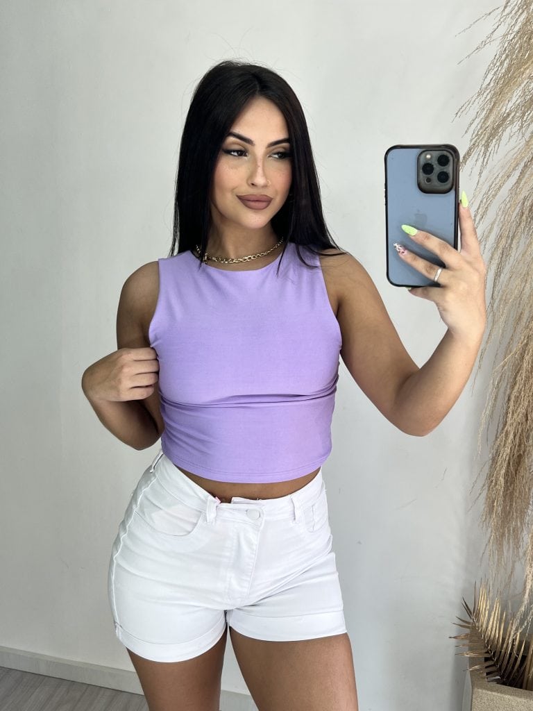 cropped kamile roxo