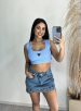 cropped graziele azul