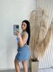 cropped graziele azul