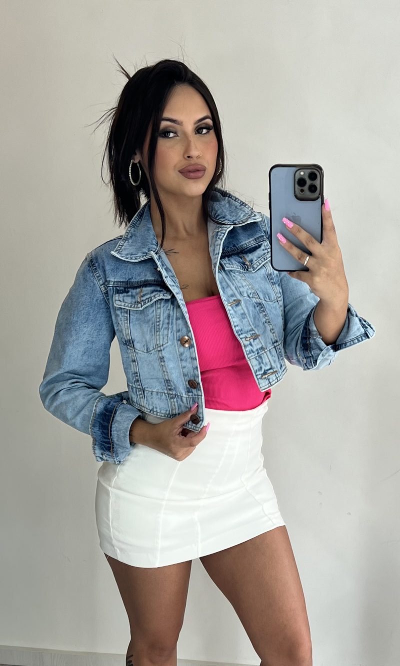 cropped lorena pink