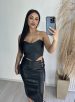 saia midi adriele preto