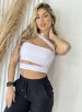cropped gringa branco