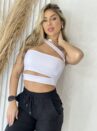 cropped gringa branco