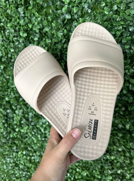chinelo shape bege ramarim 24 6201
