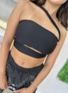 cropped gringa preto