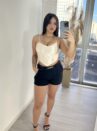 short camélia preto