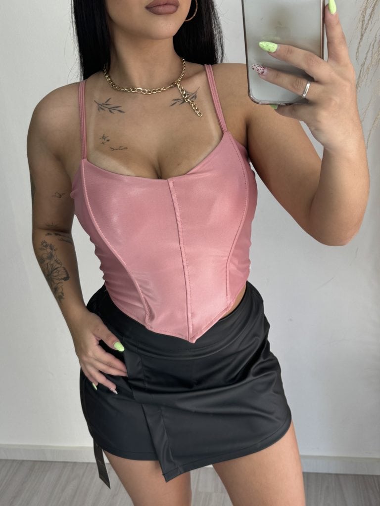 cropped babiane rosé
