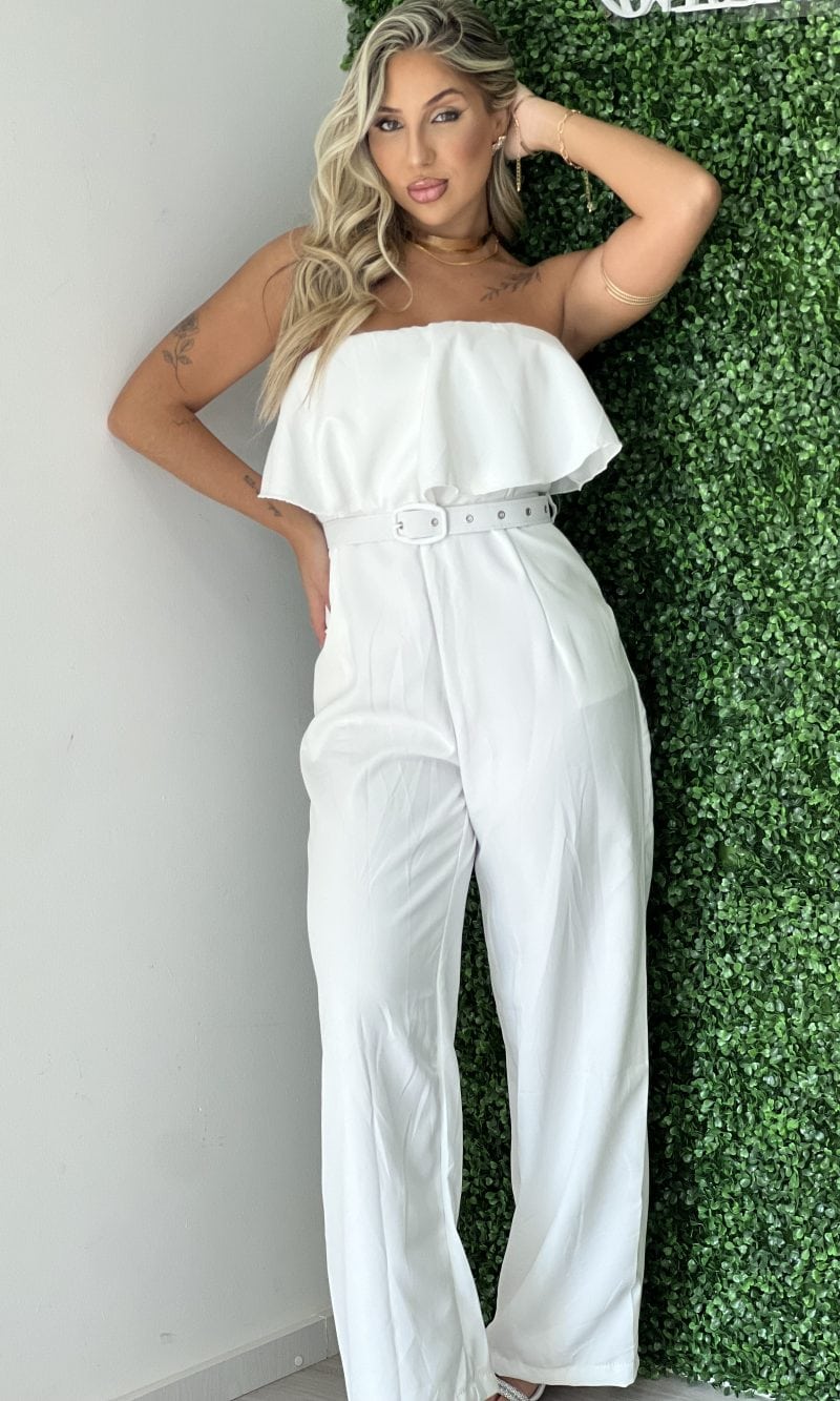 macacão longo serena off white