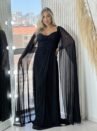 vestido longo keisha preto