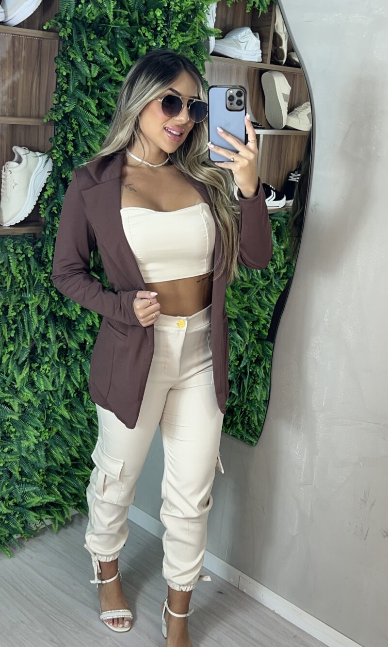 maxi blazer júlia marrom