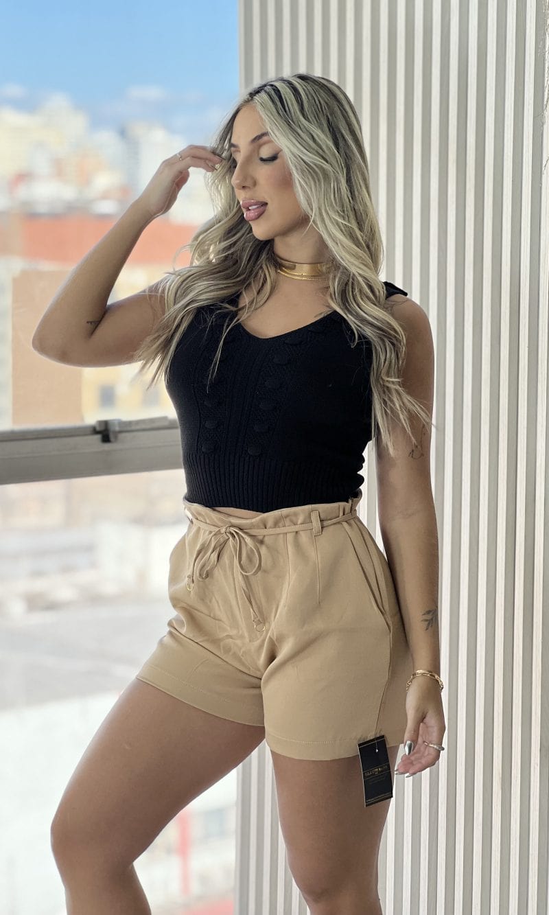 short alfaiataria nala bege short alfaiataria nala bege