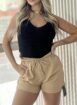 short alfaiataria nala bege