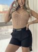 short camélia preto