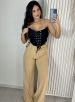 calça luana bege