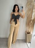 calça luana bege