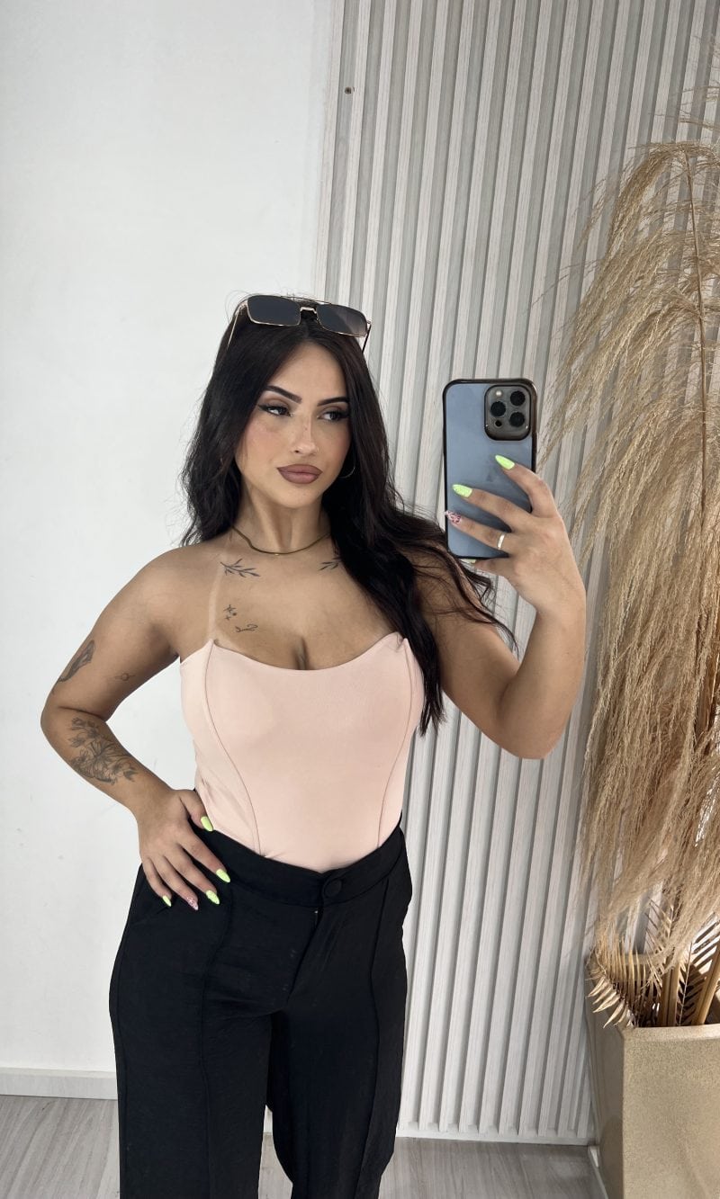 body poliamida paty nude body poliamida paty nude