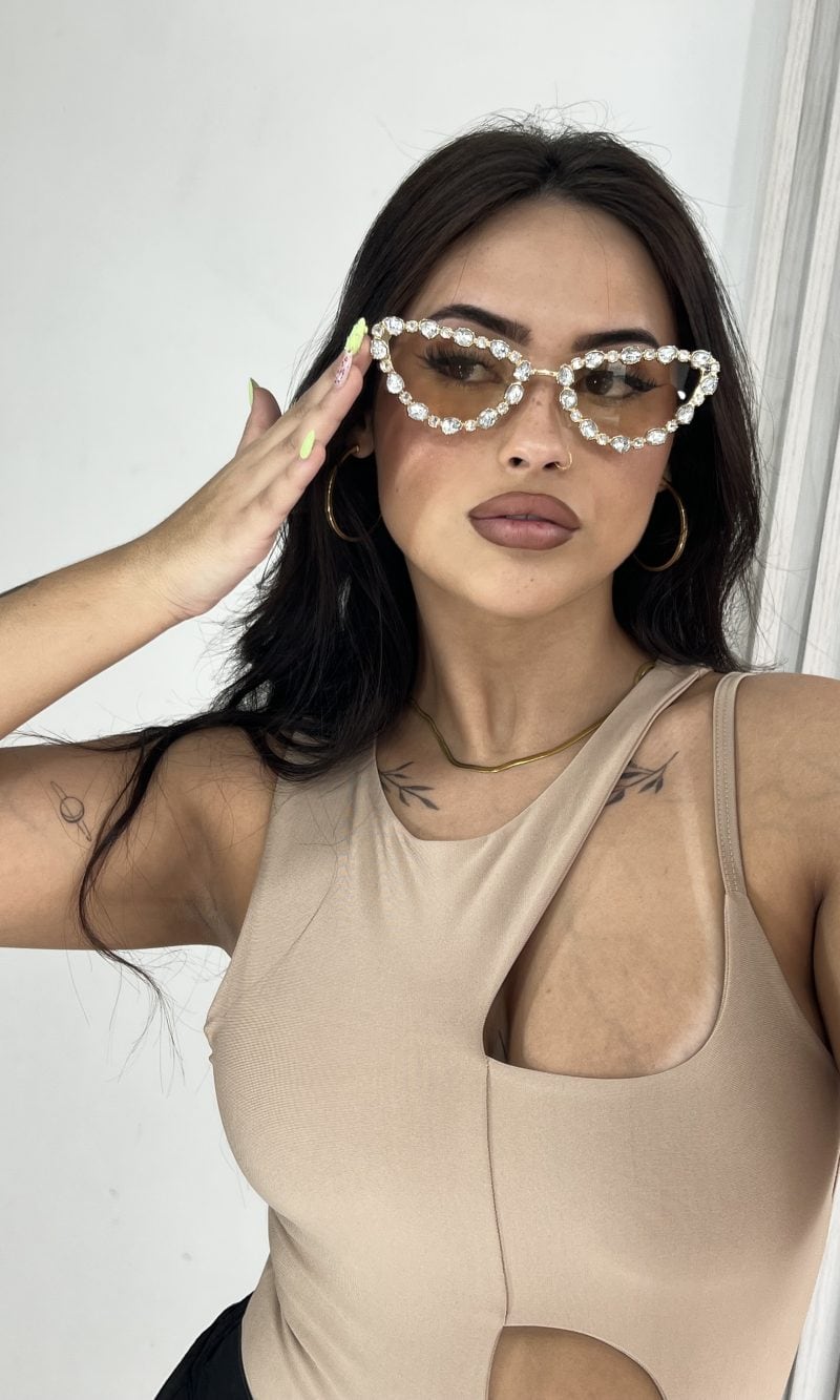 Óculos strass carla
