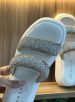 chinelo papete 2tiras off white ramarim 24 39207
