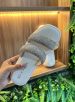 chinelo papete 2tiras off white ramarim 24 39207