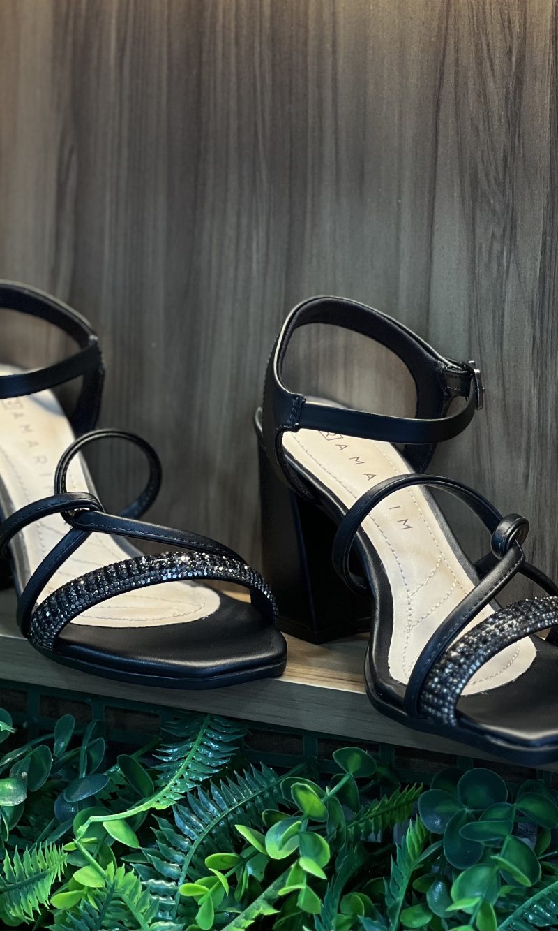sandália strass preto ramarim 24 41203 sandália strass preto ramarim 24 41203