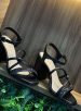 sandália strass preto ramarim 24 41203